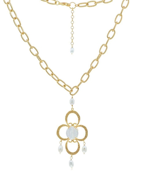 Collar Ablime Joyería de baño de oro