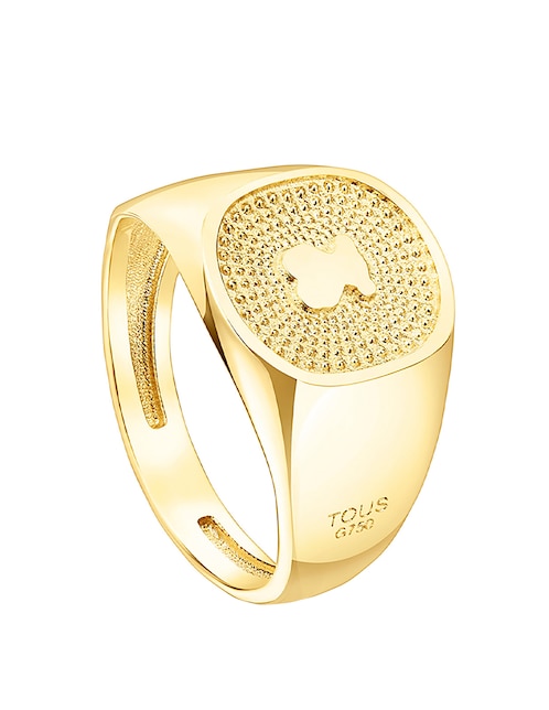 Anillo Tous Oursin 18 k de oro brillante