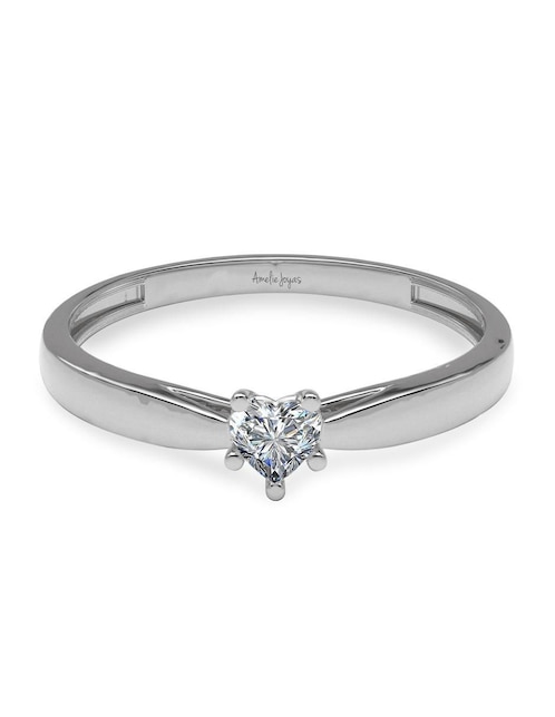 Solitario de oro 14 k 1
