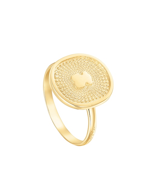 Anillo Tous Oursin 18 k de oro brillante