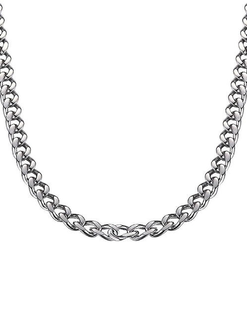 Collar clepsidra ninguna de acero sin kilataje