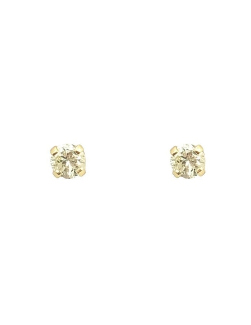 Broqueles cuadrados Mancini de oro diamante