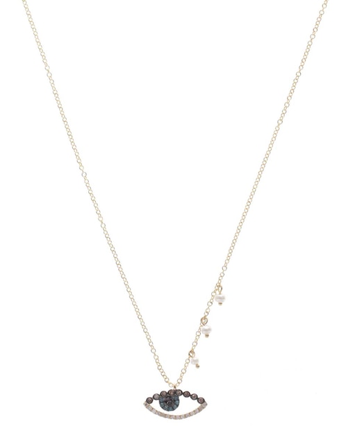 Colgante de ojo de oro amarillo 14 K 1