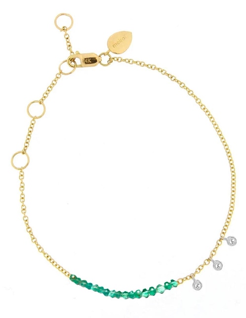 Imagen de producto Pulsera Meira T de oro amarillo 14 K con acabado pulido
