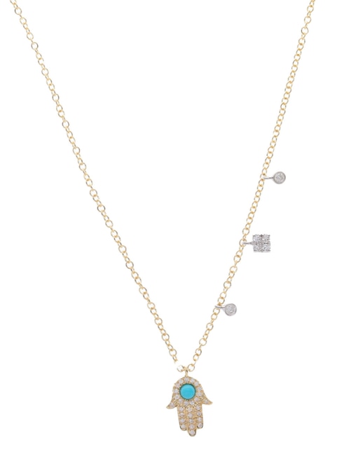 Collar de mano de oro 14 K