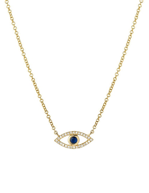 Collar de ojo Zoe Lev de oro 14 K
