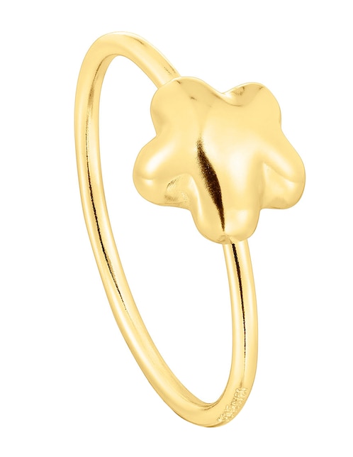 Anillo de flor Tous Balloon 18 k de oro brillante