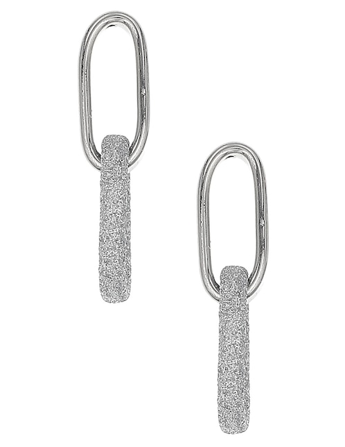 Aretes de plata P 925 con acabado brillante 1