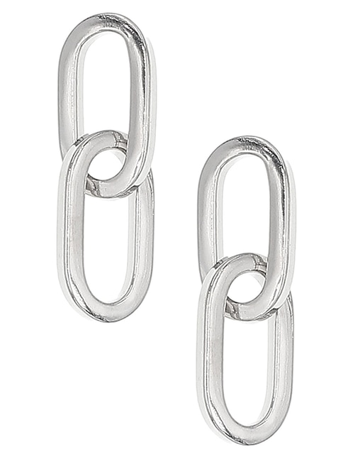 Aretes de plata P 925 con acabado brillante 1