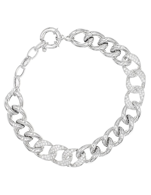 Pulsera Silvex Spa de plata P 925 con acabado pulido