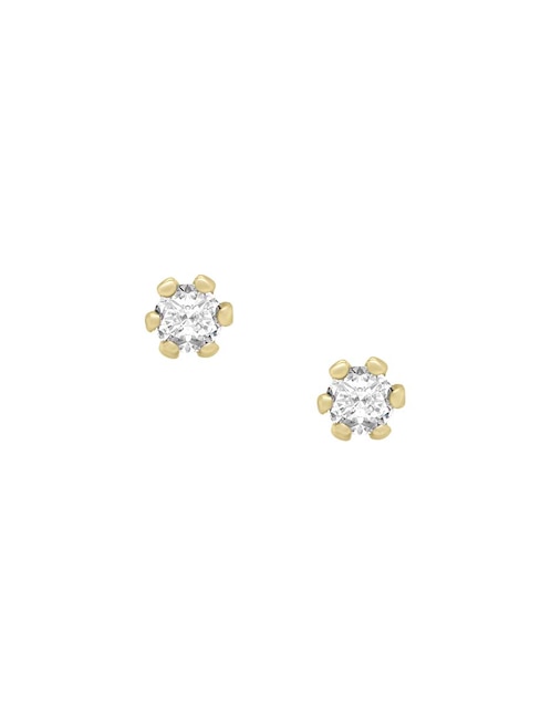 Broqueles Fianelli Diamond Bonny de oro 14 k diamante