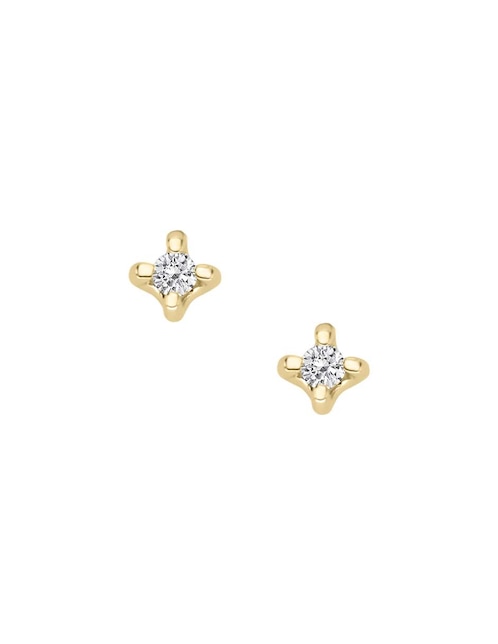 Broqueles Fianelli Diamond Escape de oro 14 k diamante