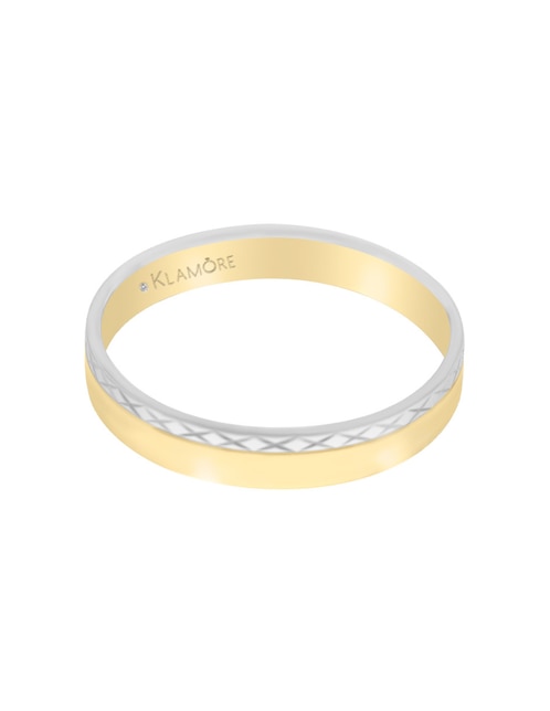 Argolla de oro amarillo 14 k Jess 1