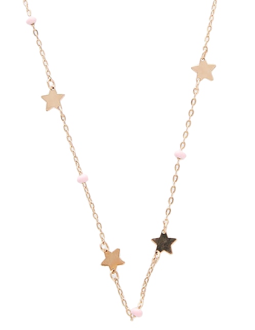 Collar de estrella de oro 14 K 1