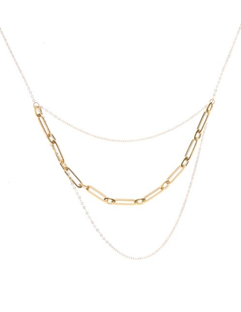Collar de oro amarillo 14 K 1