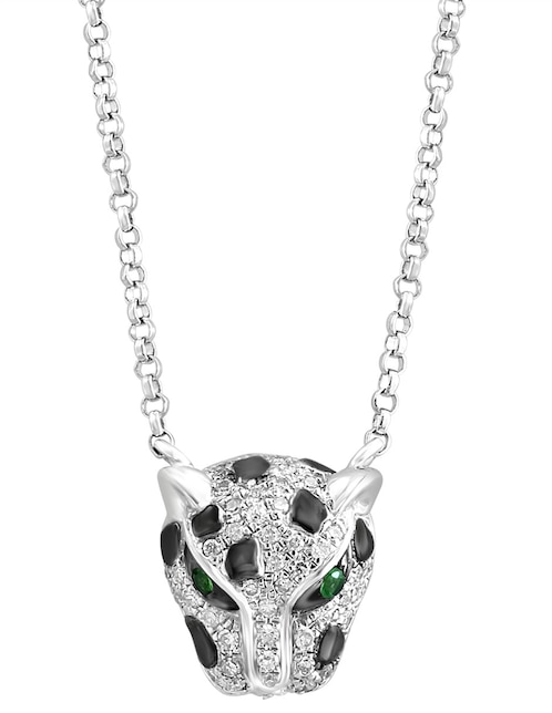 Collar de pantera de oro 14 K
