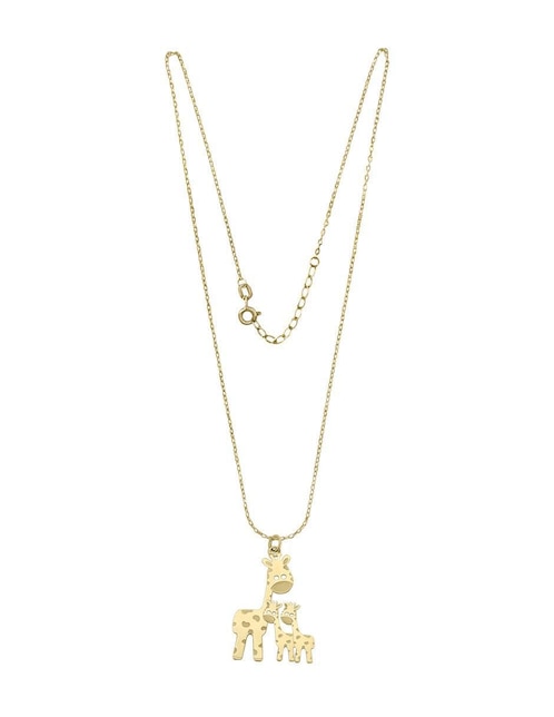 Colgante Y Dije de jirafa Fianelli de oro 14 K