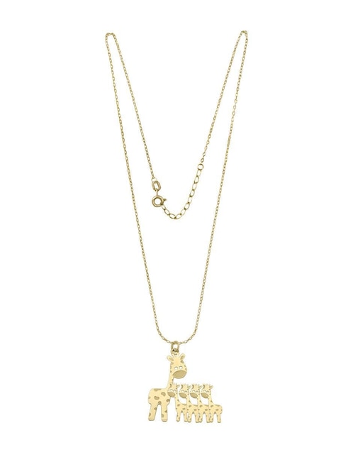 Colgante Y Dije de jirafa Fianelli de oro 14 K