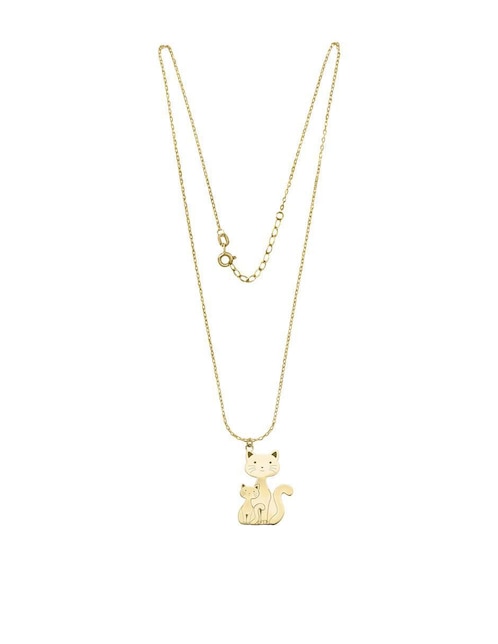 Colgante Y Dije de gato Fianelli kitten de oro 14 K