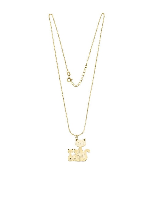 Colgante Y Dije de gato Fianelli kitten de oro 14 K
