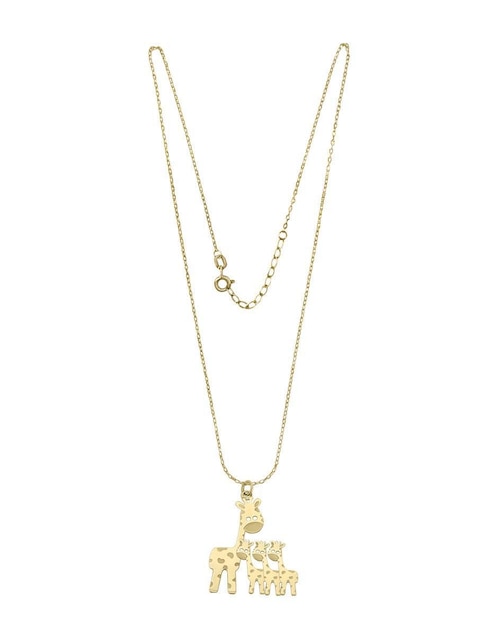 Colgante Y Dije de jirafa Fianelli de oro 14 K