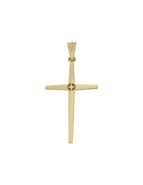 Dije de cruz Fianelli de oro 14 K