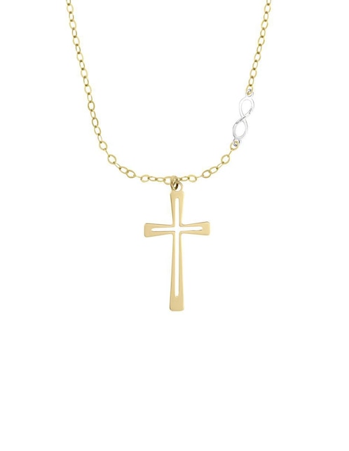 Colgante Y Dije de cruz Fianelli kreuz de oro 14 K