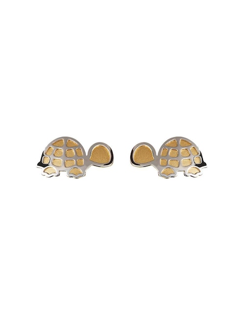 Broqueles de tortuga Giallo Exclusiva de oro con acabado espejo