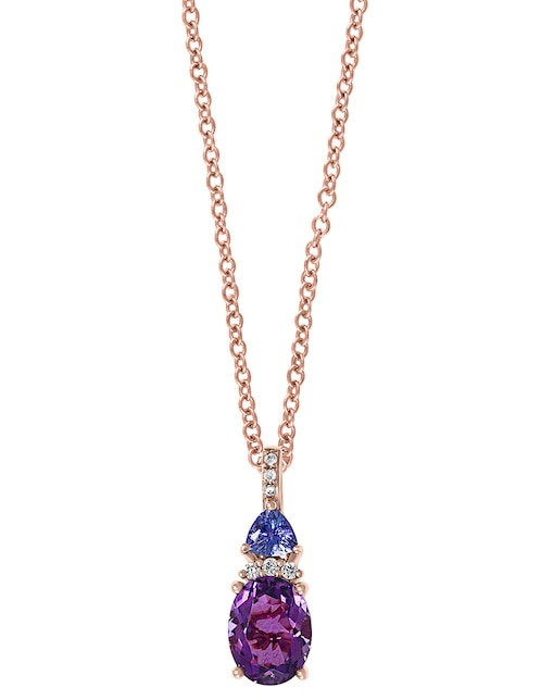 Collar Viola de oro 14 K 1