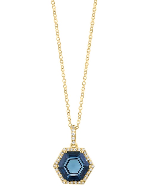 Collar con dije de oro 14 K 1
