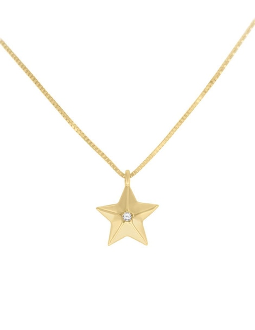 Colgante Y Dije de estrella Fianelli sara de oro 14 K