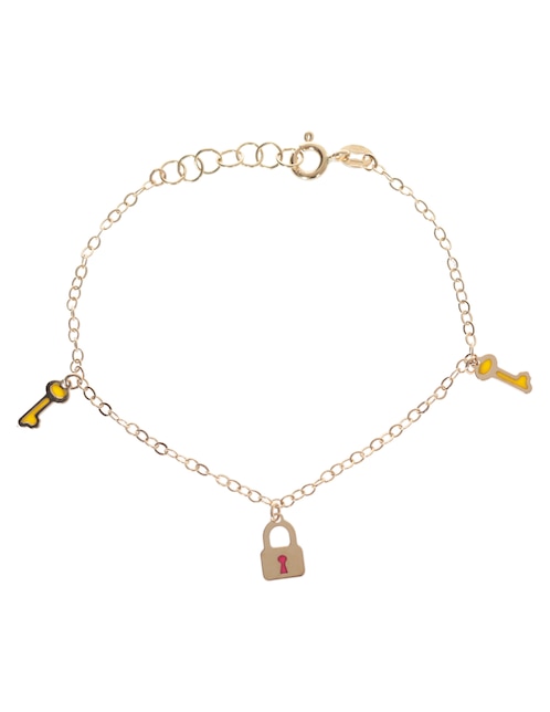 Pulsera de oro amarillo 14 k 1