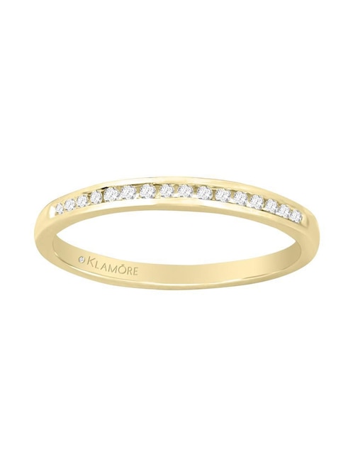Chumbela "de" oro 14 k klamore diamante