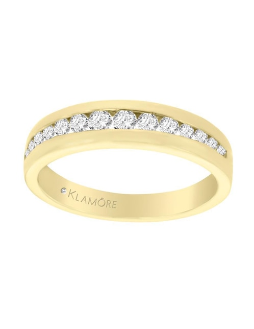 Chumbela "de" oro 14 k klamore diamante