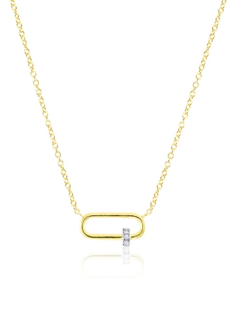 Collar de oro amarillo 14 K 1