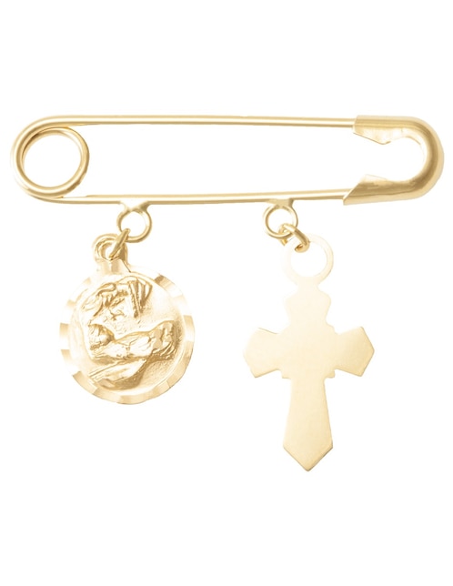 Dije de seguro de oro 14 K 1