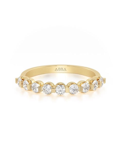 Churumbela "de" oro 14 k abba joyas sin familia zirconia