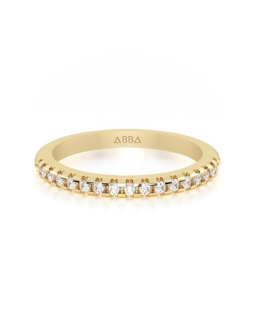 Churumbela "de" oro 14 k abba joyas sin familia zirconia