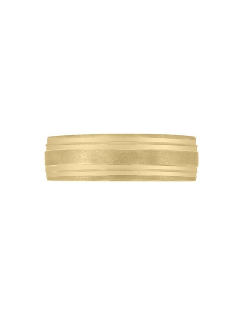 Argolla "de" oro 14 k klamore sin gema