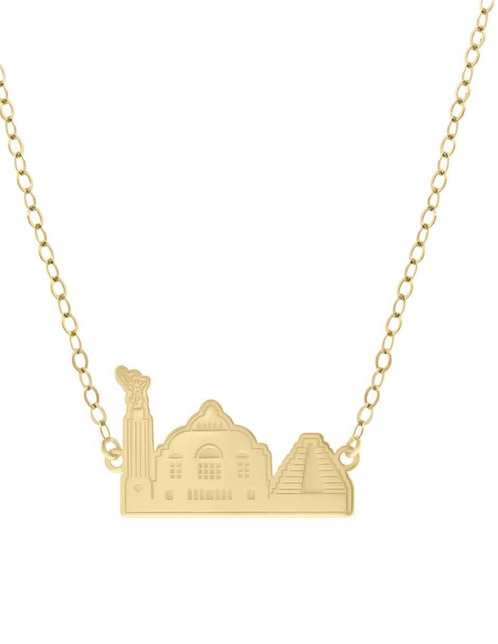 Collar Fianelli de oro 14 K
