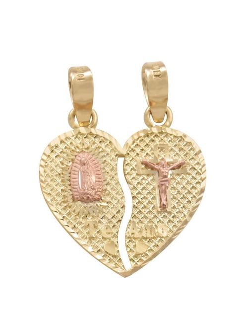 Dije de corazón Unlimited By Ob de oro amarillo 10 K