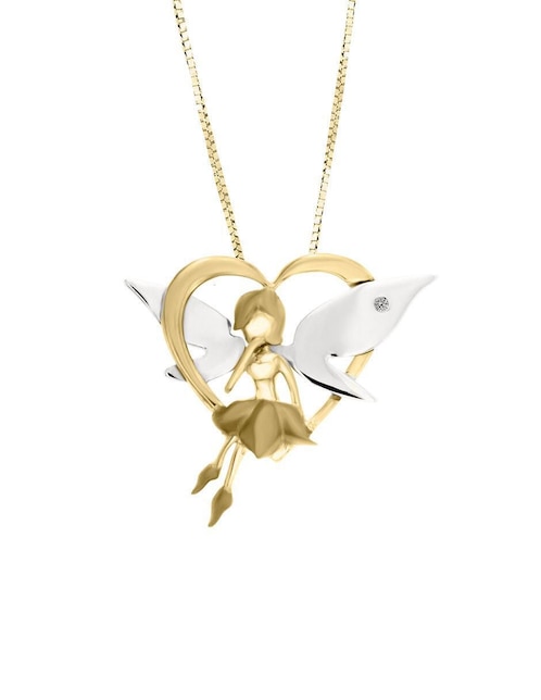 Colgante y dije "de" hada fianelli yuliet sin licencia "de" oro 14 k diamante