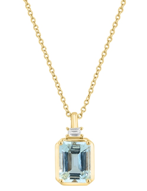 Collar Effy Aquarius de oro 14 K
