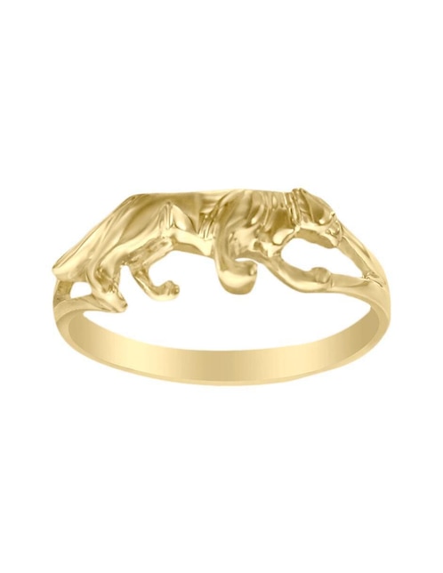 Anillo Fianelli Pantera 14 k de oro amarillo brillante