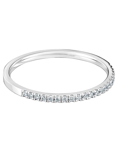 Anillo Tous Les Classiques 18 k de oro blanco diamante pavé