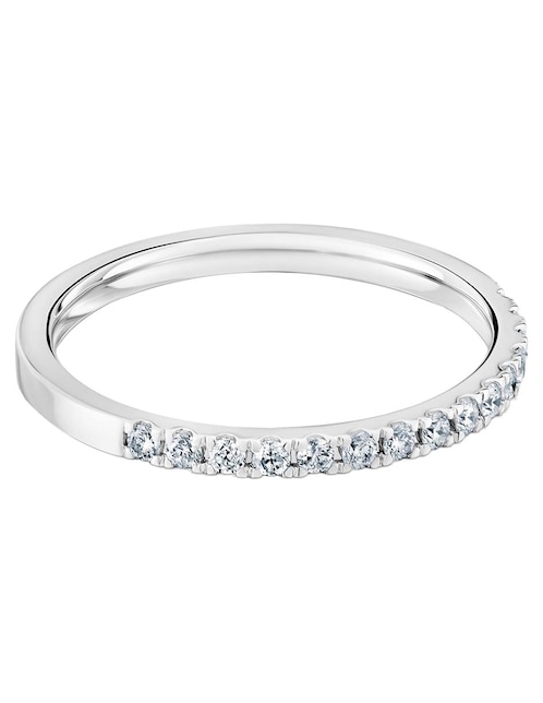Anillo Les Classiques 18 k de oro blanco diamante pavé 1