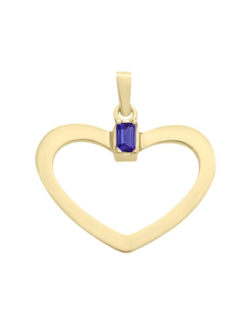 Dije de corazón chloris de oro 14 K 1