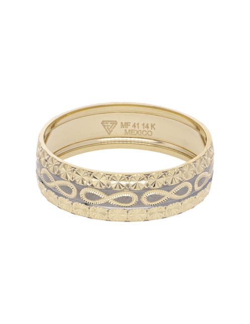 Argolla de oro 14 k 1