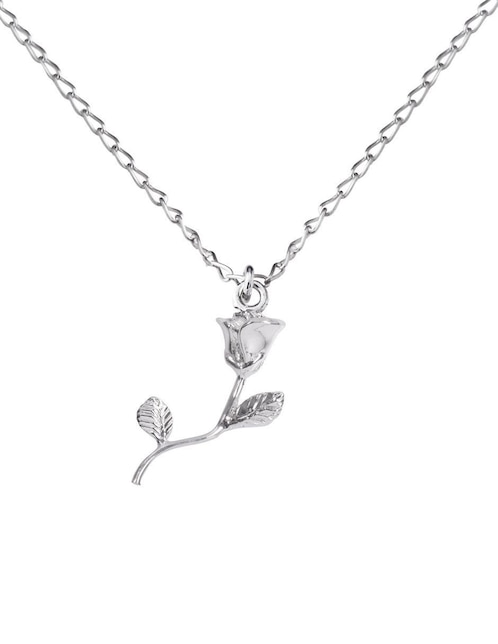 Collar de flor Unlimited By Ob de plata P 925