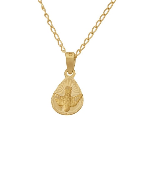 Collar de gota de oro 10 K 1